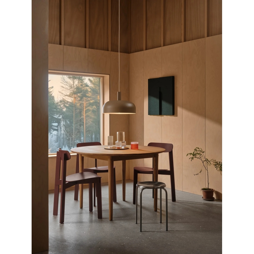 Nordlux - Luster na sajli SANDRO 1xE27/15W/230V Ø 40 cm, smeđa