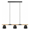 Nordlux - Luster na sajli THEO 3xGU10/35W/230V