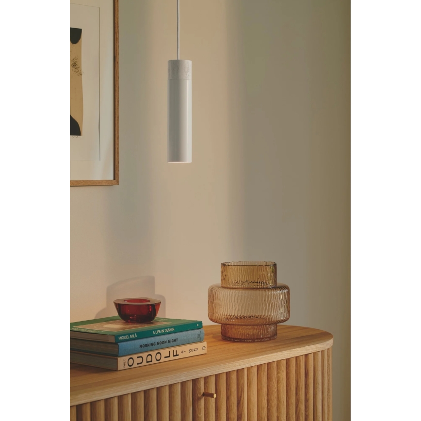 Nordlux - Luster na sajli TILO 1xGU10/15W/230V bijela