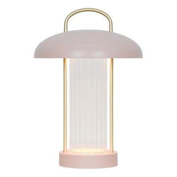 Nordlux - MIRANO LED stolna lampa na dodir, punjiva, s mogućnošću prigušivanja, LED/3W/3,7V, ružičasta