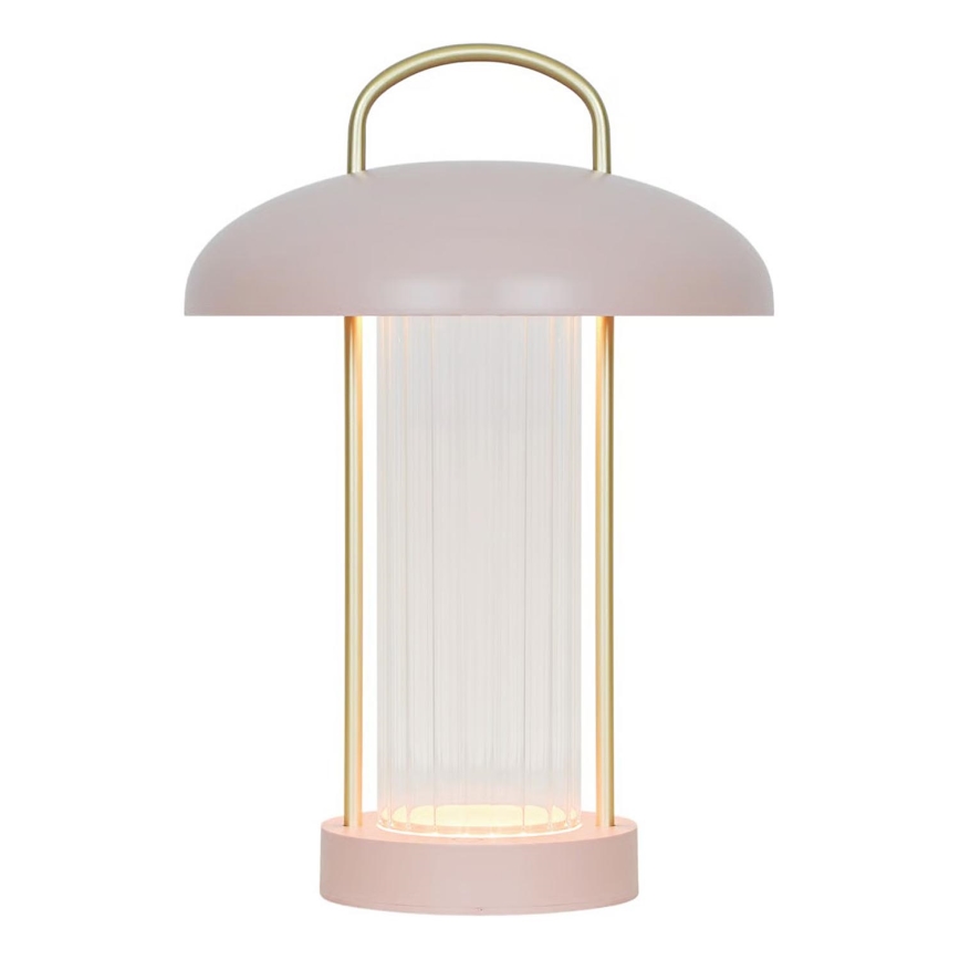 Nordlux - MIRANO LED stolna lampa na dodir, punjiva, s mogućnošću prigušivanja, LED/3W/3,7V, ružičasta