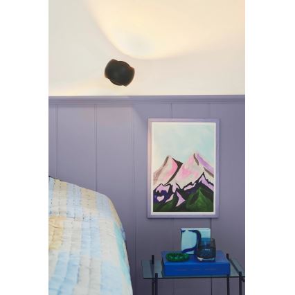 Nordlux - Podesiva zidna reflektorska svjetiljka BELIR 1xG9/5W/230V crna