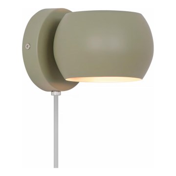 Nordlux - Podesiva zidna reflektorska svjetiljka BELIR 1xG9/5W/230V zelena
