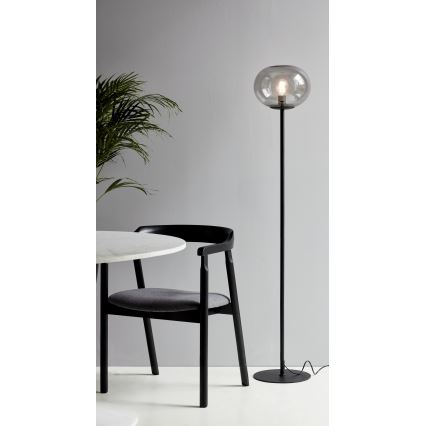 Nordlux - Podna lampa ALTON 1xE27/25W/230V crna