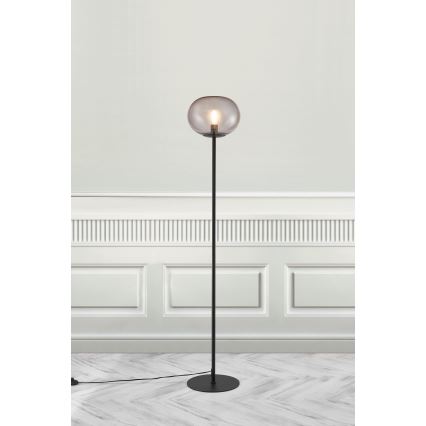 Nordlux - Podna lampa ALTON 1xE27/25W/230V crna