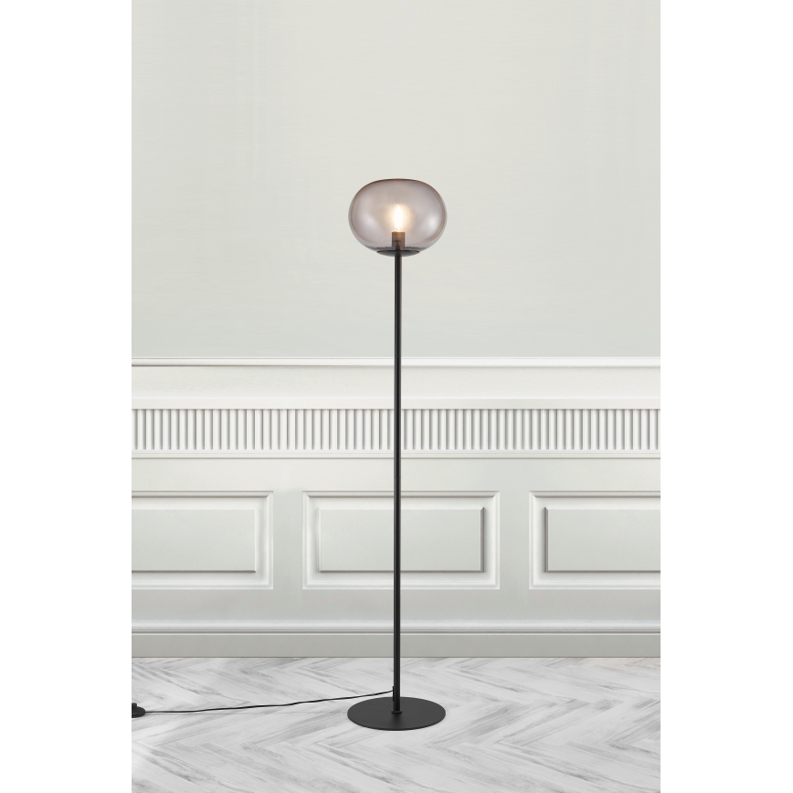 Nordlux - Podna lampa ALTON 1xE27/25W/230V crna