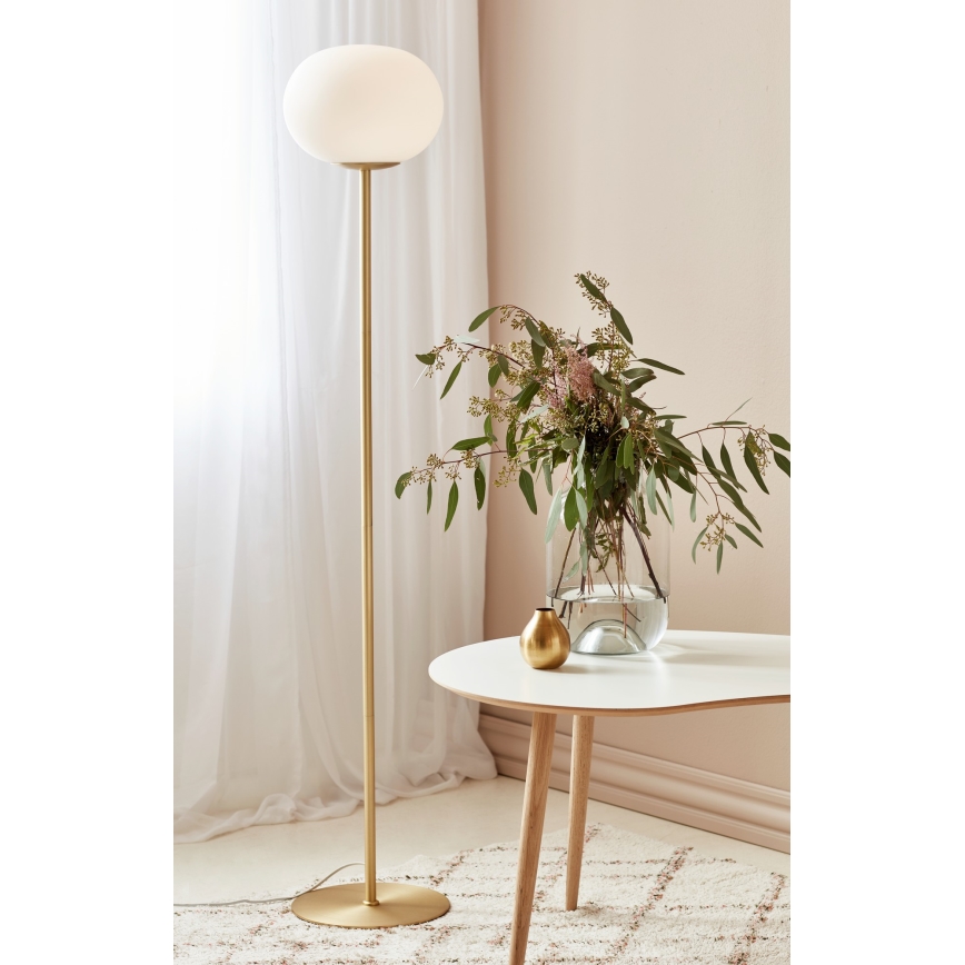 Nordlux - Podna lampa ALTON 1xE27/25W/230V zlatna