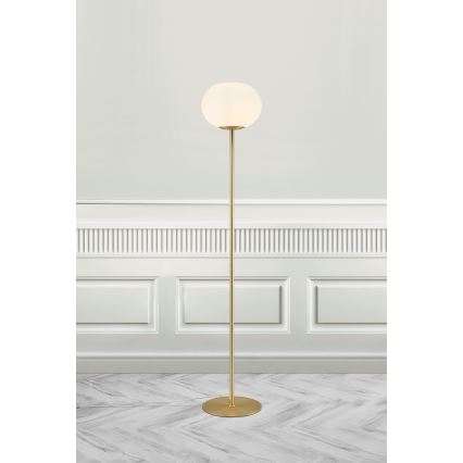 Nordlux - Podna lampa ALTON 1xE27/25W/230V zlatna