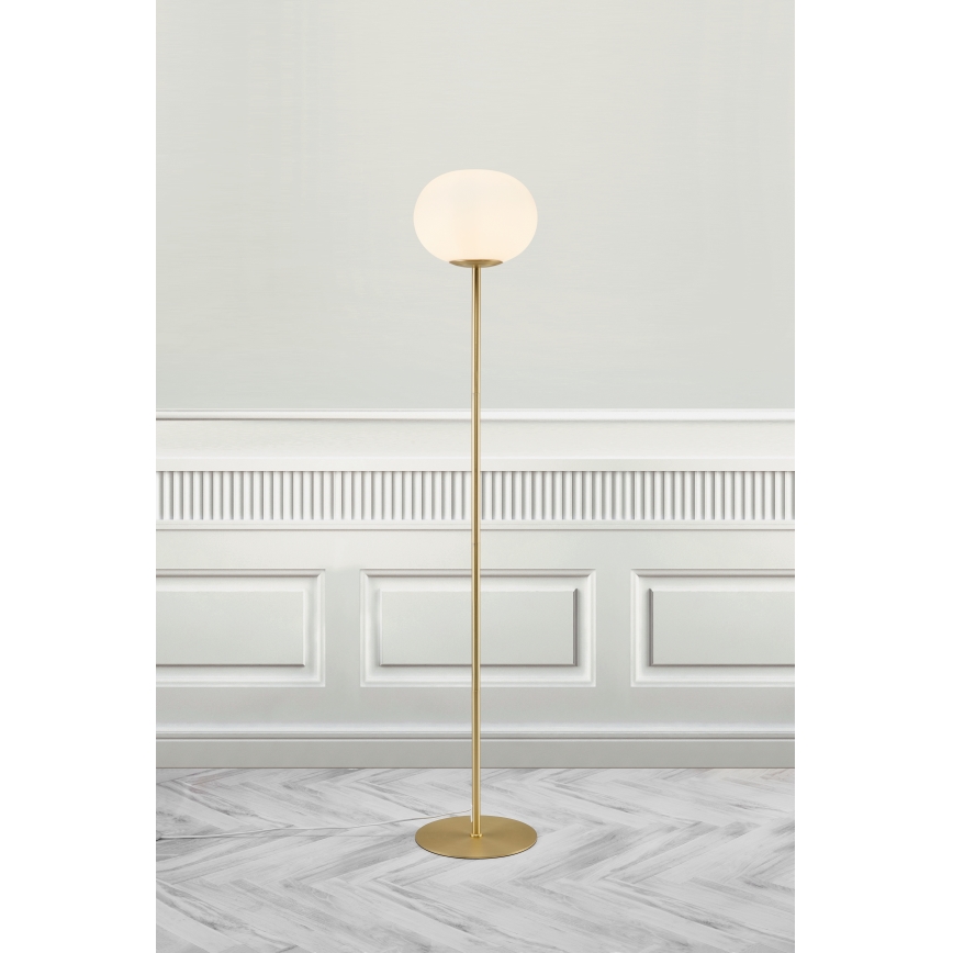 Nordlux - Podna lampa ALTON 1xE27/25W/230V zlatna