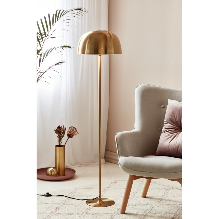 Nordlux - Podna lampa CERA 1xE27/60W/230V zlatna