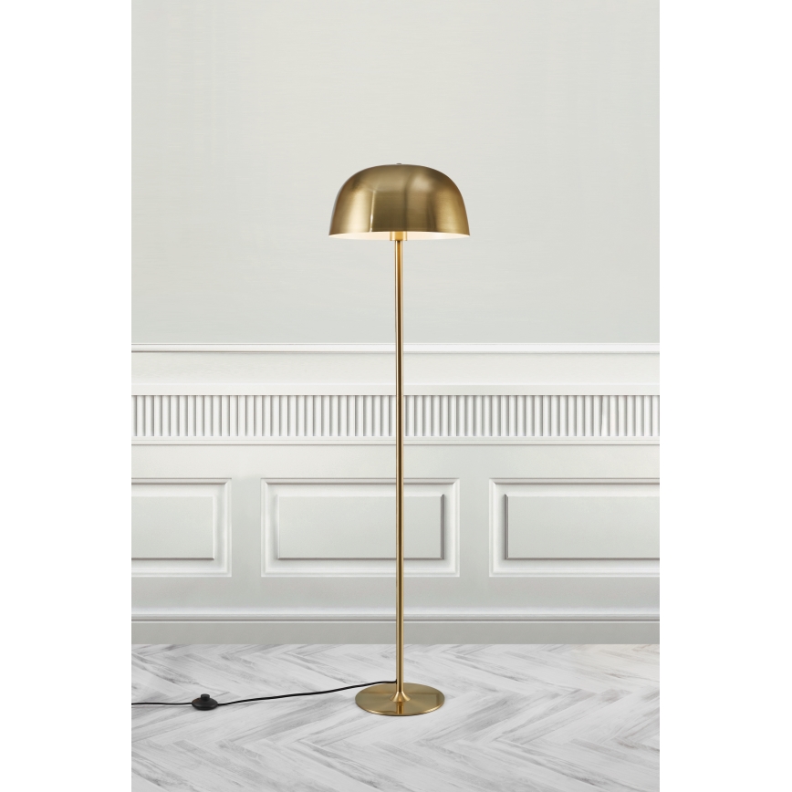 Nordlux - Podna lampa CERA 1xE27/60W/230V zlatna