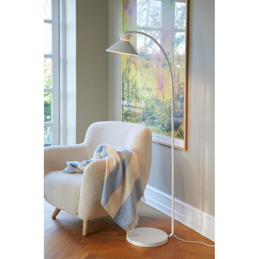 Nordlux - Podna lampa DIAL 1xE27/10W/230V bijela 150 cm