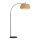 Nordlux - Podna lampa DICTE 1xE27/60W/230V crna/bež