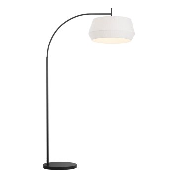Nordlux - Podna lampa DICTE 1xE27/60W/230V crna/bijela