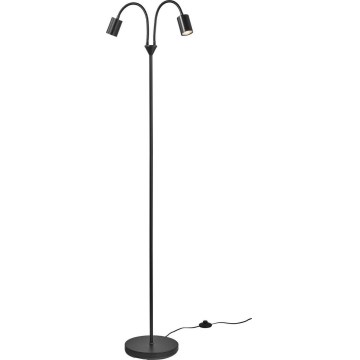 Nordlux - Podna lampa EXPLORE 2xGU10/7W/230V crna