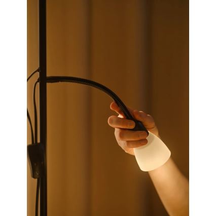 Nordlux - Podna lampa LAURIA 1xE27/40W/230V + 1xE14/15W