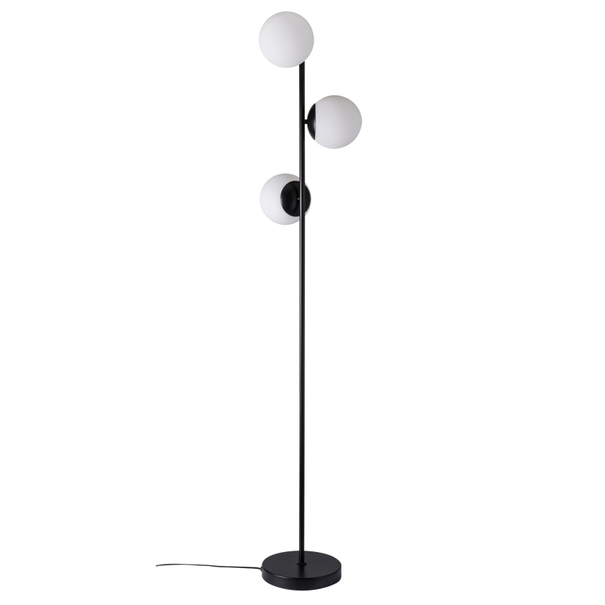 Nordlux - Podna lampa LILLY 3xE14/25W/230V crna