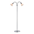 Nordlux - Podna lampa RAY 2xE14/25W/230V polirani krom