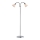 Nordlux - Podna lampa RAY 2xE14/25W/230V polirani krom