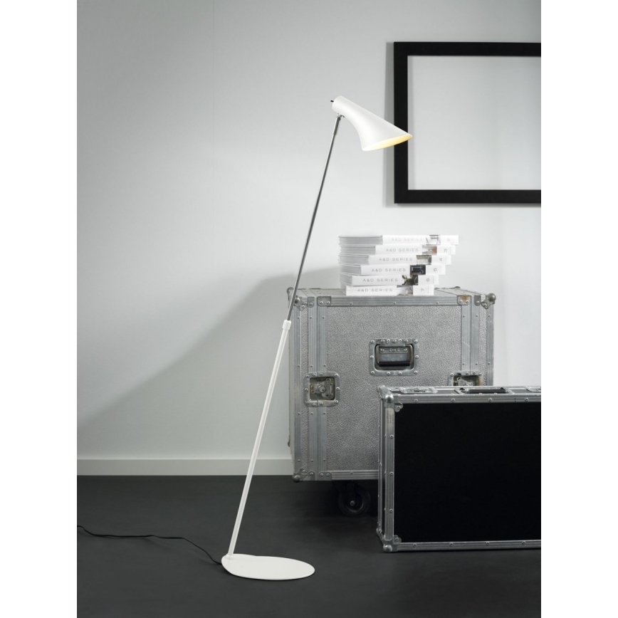 Nordlux - Podna lampa VANILA 1xE14/40W/230V bijela