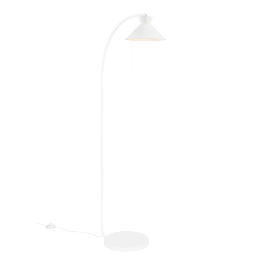 Nordlux - Podna svjetiljka DIAL 1xE27/10W/230V bijela