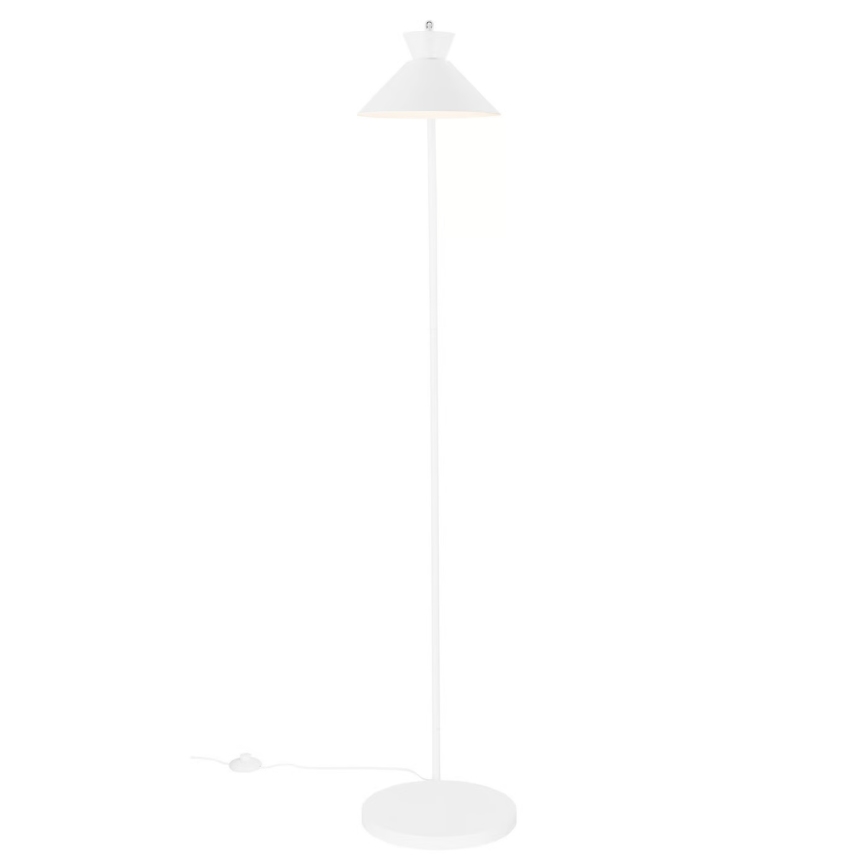 Nordlux - Podna svjetiljka DIAL 1xE27/10W/230V bijela