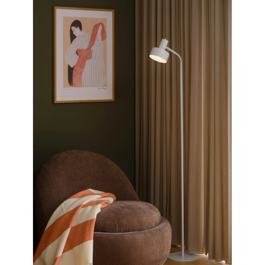 Nordlux - Podna svjetiljka MATIS 1xE27/15W/230V bijela