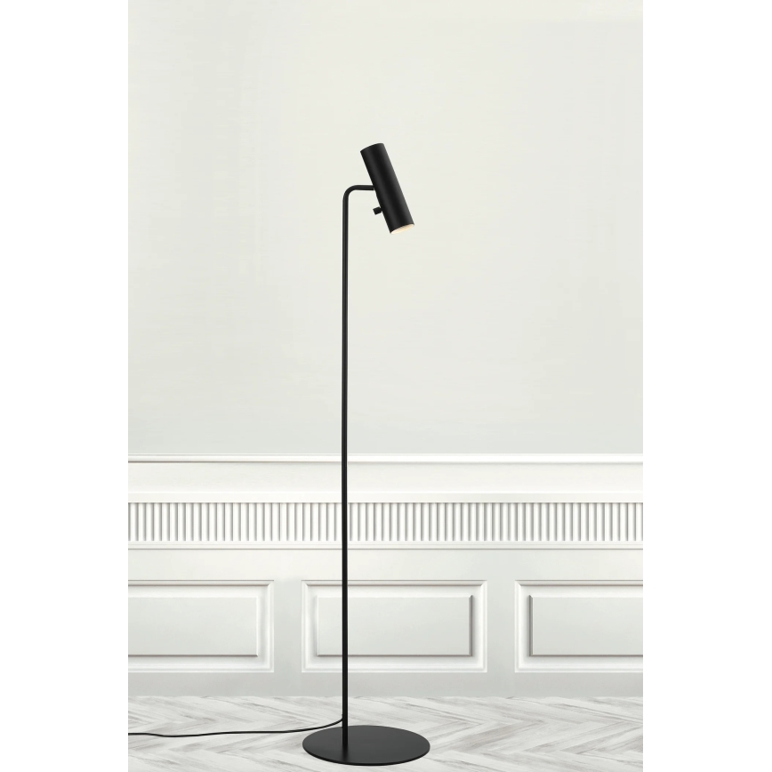 Nordlux - Podna svjetiljka MIB 1xGU10/8W/230V crna