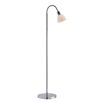 Nordlux - Podna svjetiljka RAY 1xE14/25W/230V polirani krom