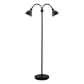 Nordlux - Podna svjetiljka RAY 2xE14/25W/230V crna