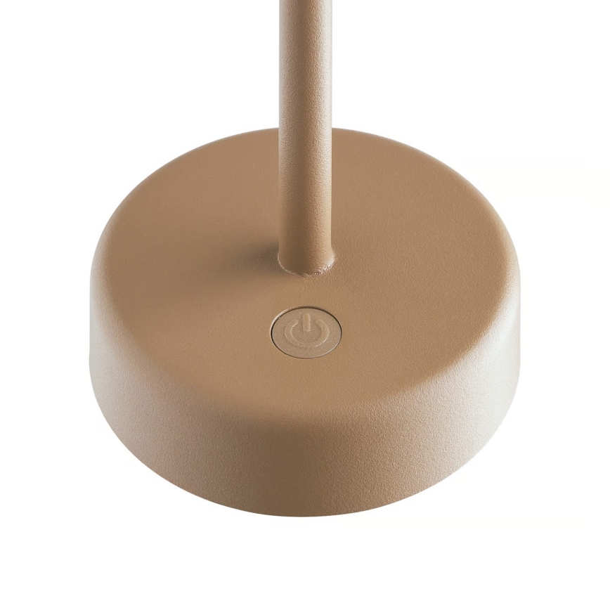 Nordlux - LED s možností prigušivanja punjiva vanjska stolna svjetiljka ELLEN LED/2,8W/3,7V IP44 2200 mAh smeđa