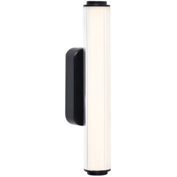 Nordlux - Prigušivo LED kupaonsko zidno svjetlo VIRELLE LED/8W/230V 3000/4000K IP44 crna