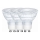 Nordlux - SET 3x LED Žarulja GU10/4,7W/230V 4000K