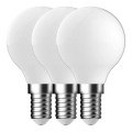 Nordlux - Set od 3 LED žarulje G45 E14/4W/230V 2700K