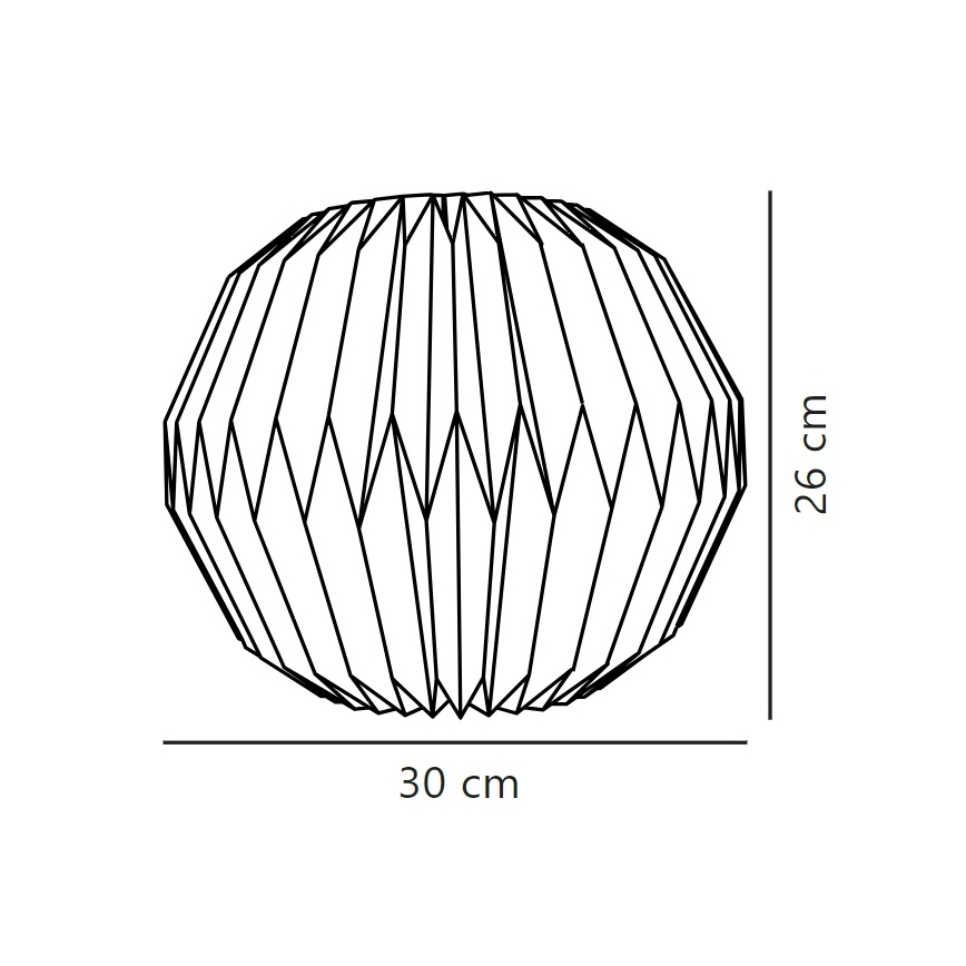 Nordlux - Sjenilo za luster BELLOY E27 pr. 30 cm