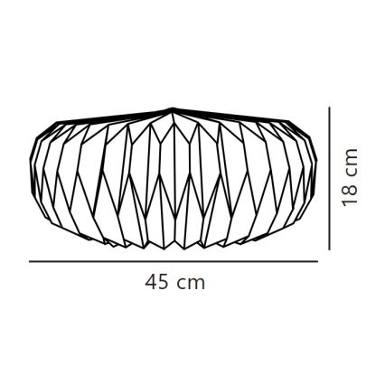 Nordlux - Sjenilo za luster BELLOY E27 pr. 45 cm