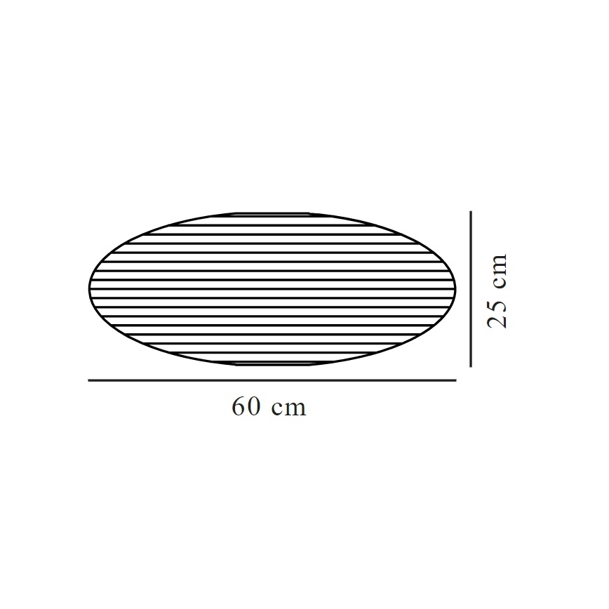 Nordlux - Sjenilo za luster VILLO E27 pr. 60 cm bijela