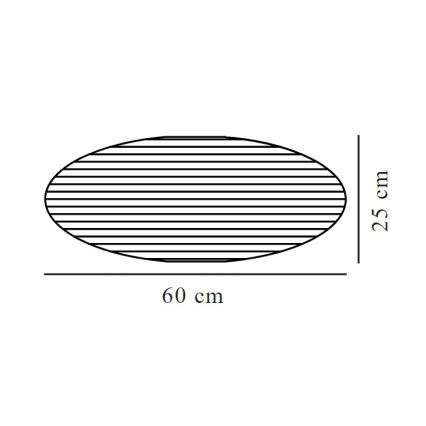 Nordlux - Sjenilo za luster VILLO E27 pr. 60 cm ljubičasta