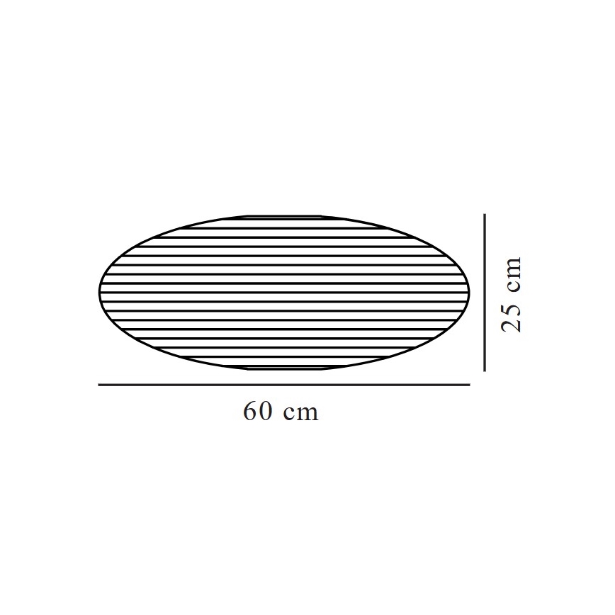 Nordlux - Sjenilo za luster VILLO E27 pr. 60 cm plava