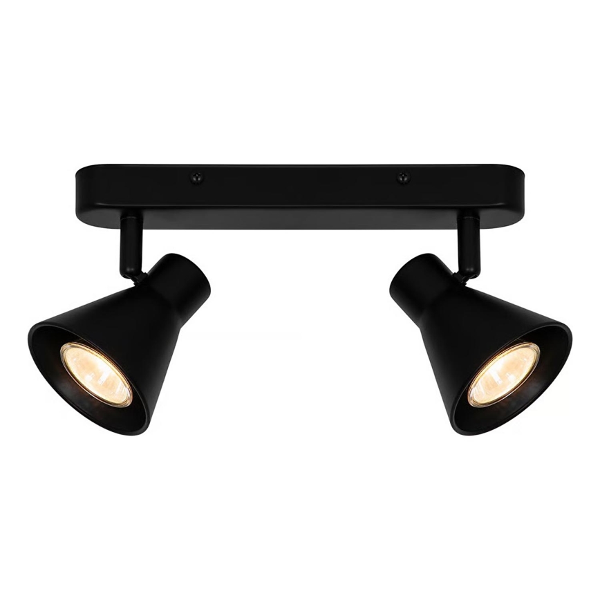 Nordlux - Spot svjetiljka EIK 2xGU10/35W/230V crna