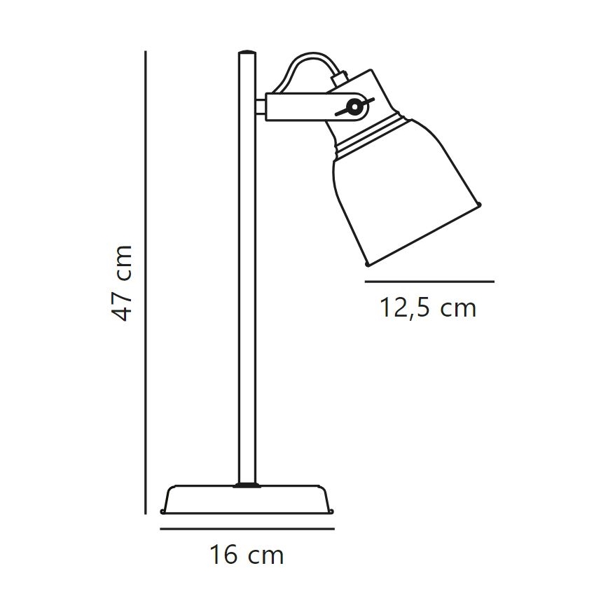 Nordlux - Stolna lampa ADRIAN 1xE27/25W/230V