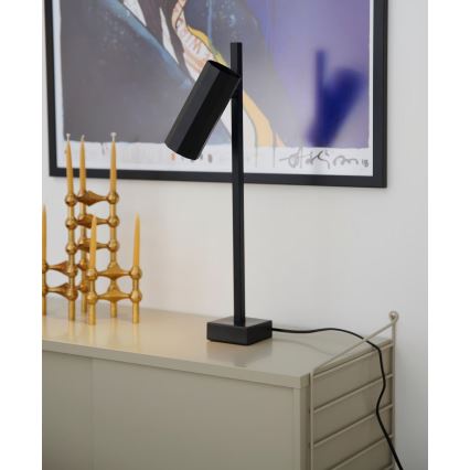 Nordlux - Stolna lampa ALANIS 1xGU10/15W/230V crna