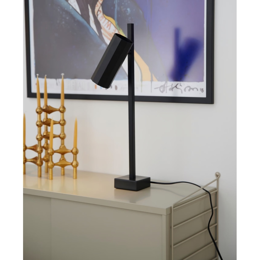 Nordlux - Stolna lampa ALANIS 1xGU10/15W/230V crna