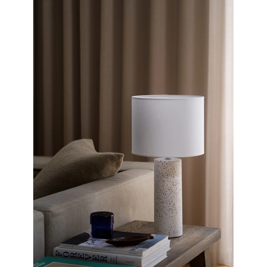 Nordlux - Stolna lampa ANTIGA 1xE27/60W/230V bijela