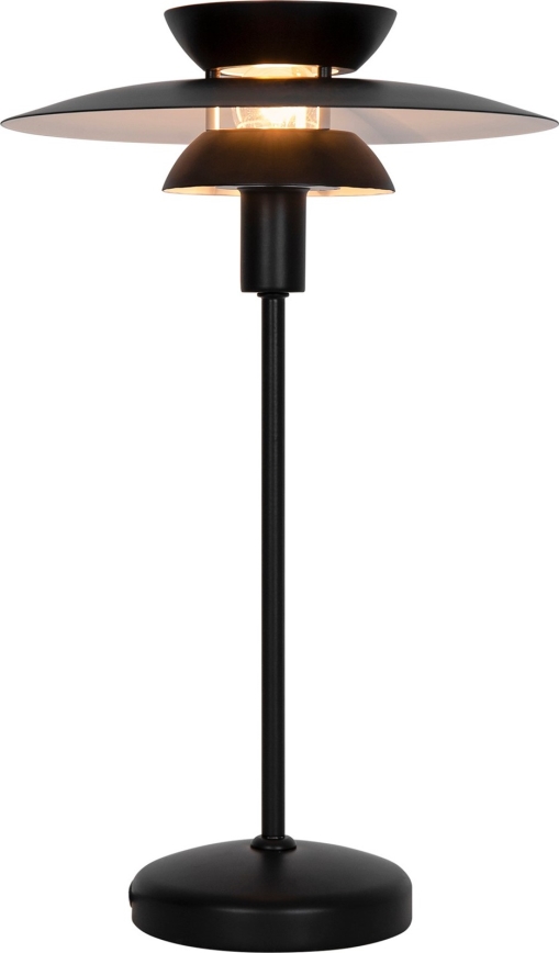 Nordlux - Stolna lampa CARMEN 1xE14/25W/230V crna