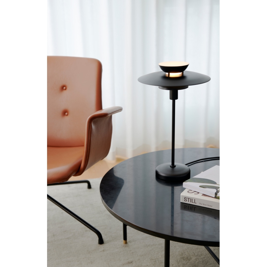 Nordlux - Stolna lampa CARMEN 1xE14/25W/230V crna