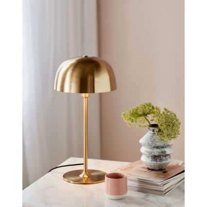 Nordlux - Stolna lampa CERA 1xE14/40W/230V zlatna