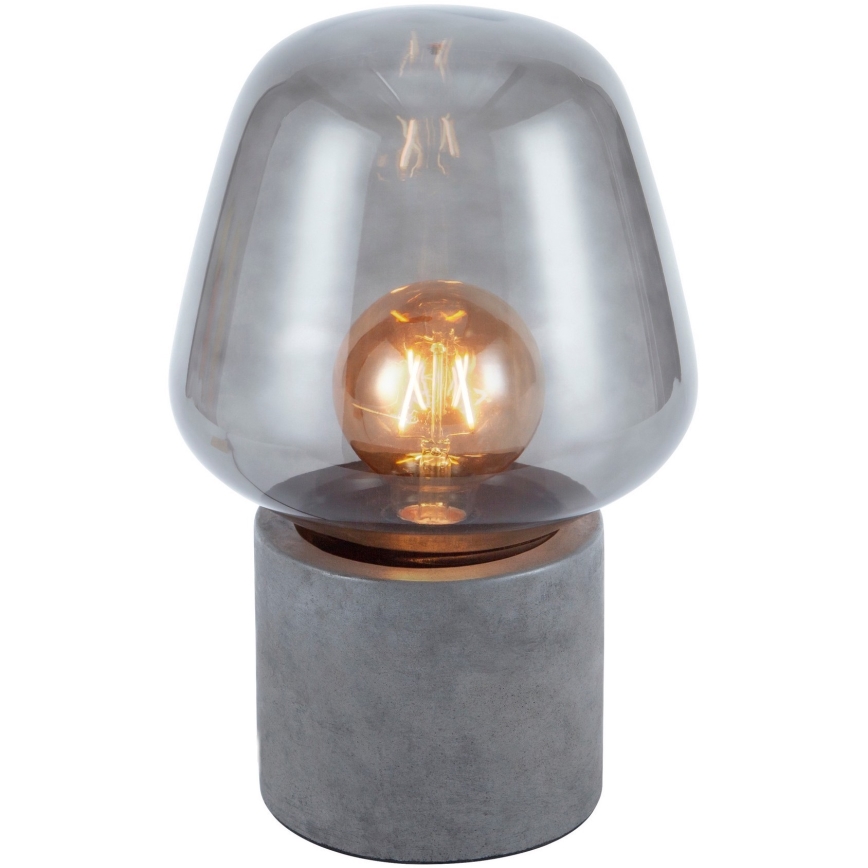 Nordlux - Stolna lampa CHRISTINA 1xE27/25W/230V beton/siva