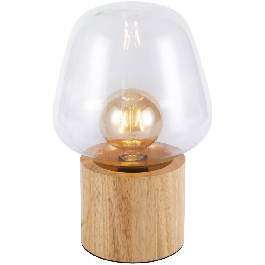Nordlux - Stolna lampa CHRISTINA 1xE27/25W/230V kaučukovac