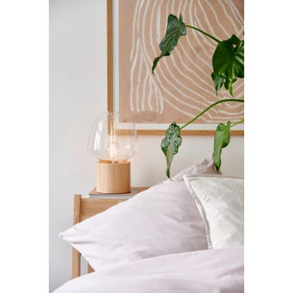 Nordlux - Stolna lampa CHRISTINA 1xE27/25W/230V kaučukovac